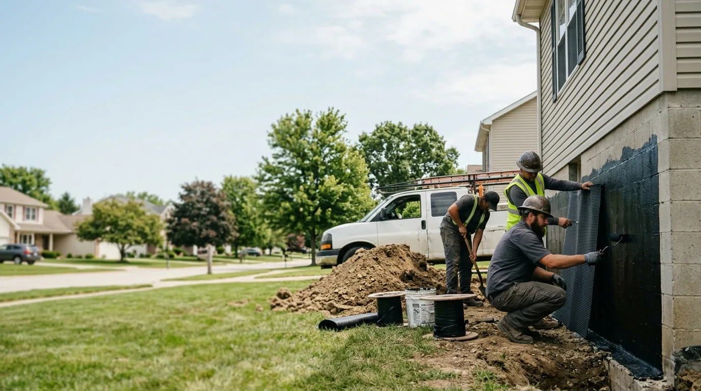 Basement Waterproofing in Mount Sterling, IL near me